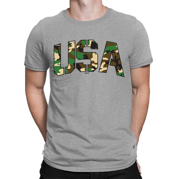 Men's Camo USA T-Shirt