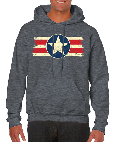 USA Star Emblem Hoodie