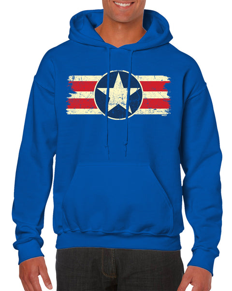 USA Star Emblem Hoodie