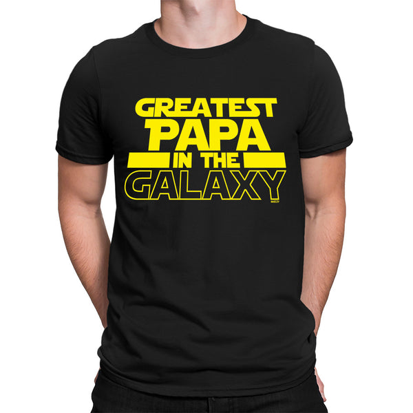 Men's Greatest Papa In The Galaxy T-Shirt