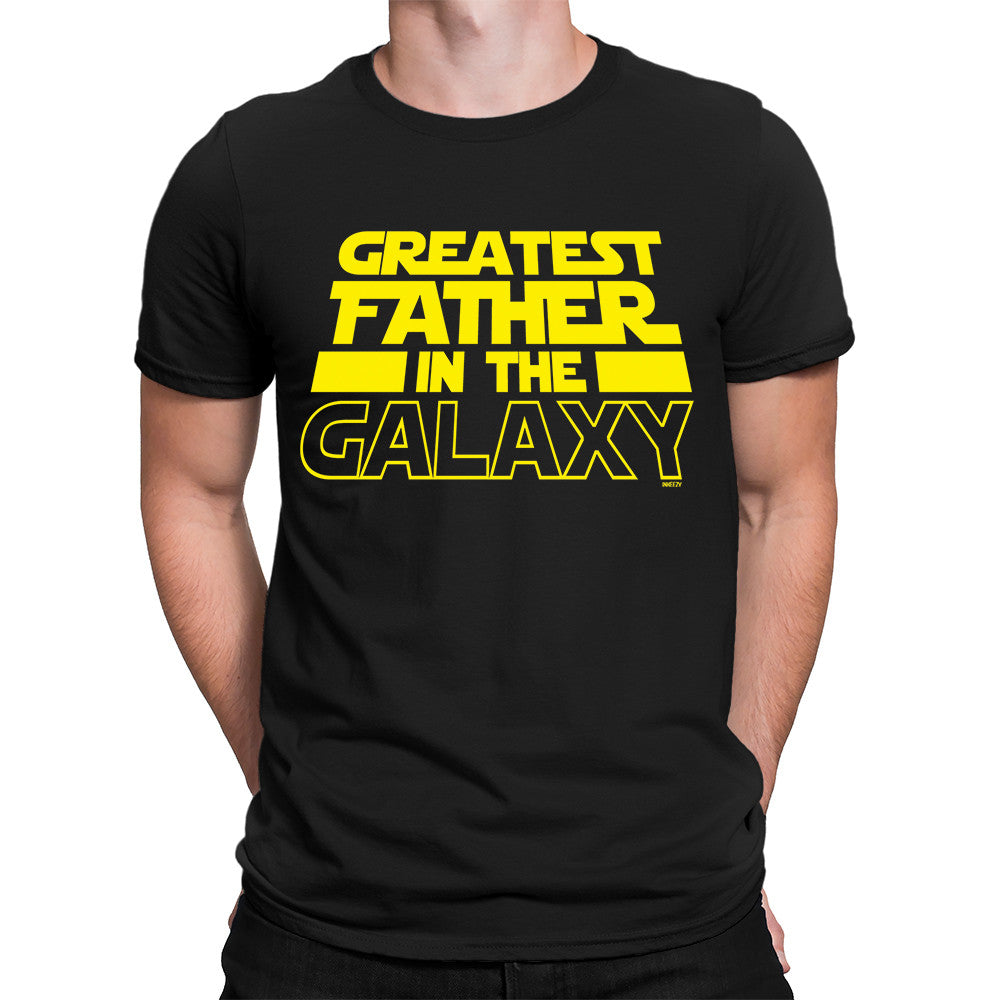 Men's Greatest Father In The Galaxy T-Shirt